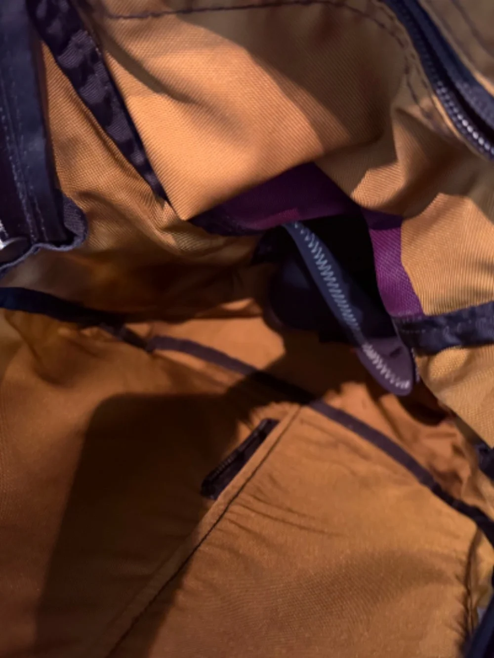Tom Bihn Luminary 15 Backpack — Aubergine 525 Ballistic / Coyote 210 Ballistic - Picture 5 of 6